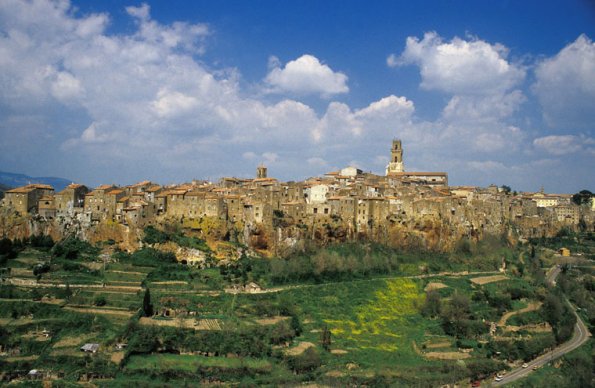 Europe, Italy, Tuscany, Maremma area, Pitigliano