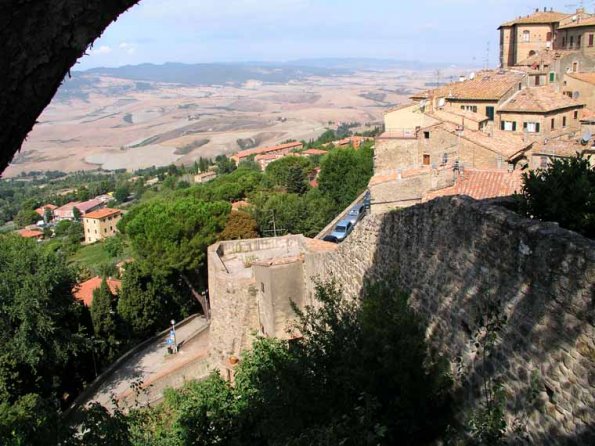 View from Volterra