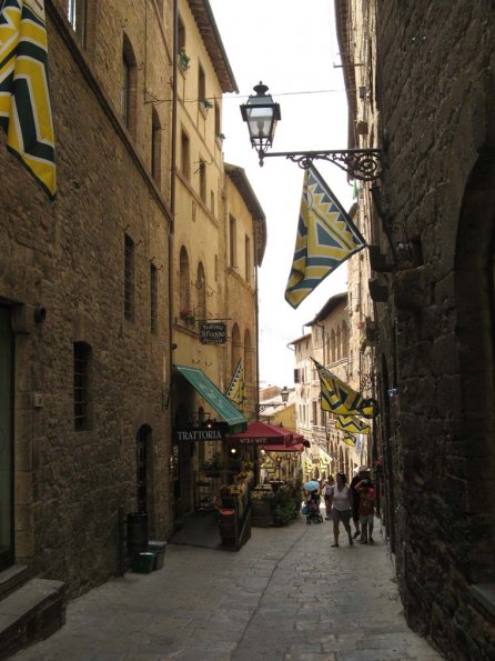 Streets in Volterra